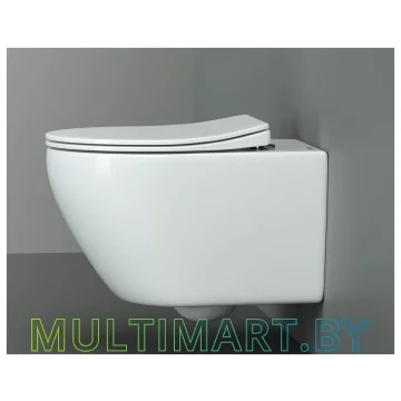 Унитаз подвесной Ceramica Nova Pearl CN8001 картинка 5